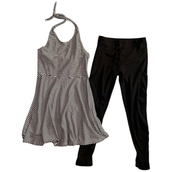 Old Navy Girls Size L (10/12) Dress and Leggings Bundle - Picture 1 of 9